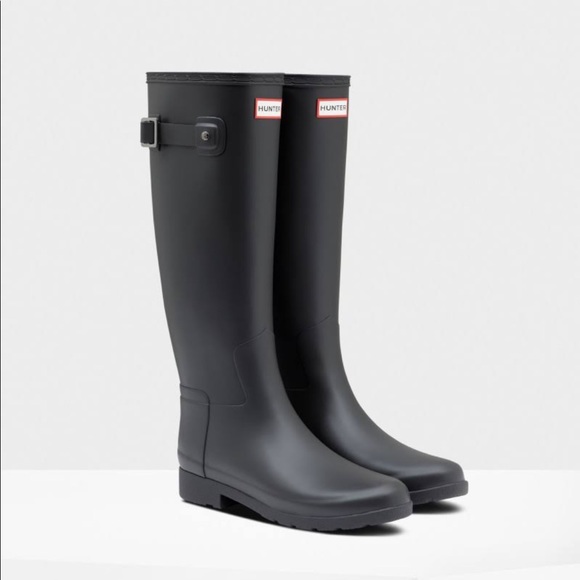 Hunter Refined slim fit rain boots (like new) - Picture 3 of 8